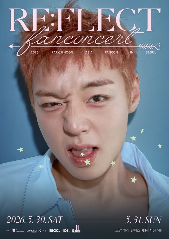 PARK JI HOON RE:FLECT fanconcert in Seoul poster