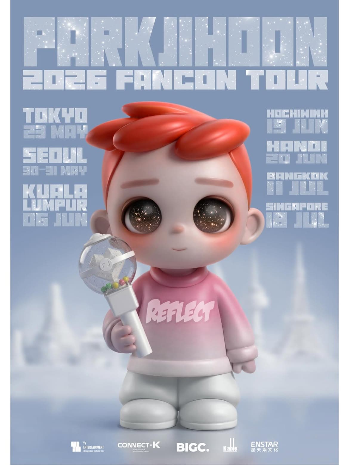 PARK JIHOON 2026 FANCON TOUR RE:FLECT poster